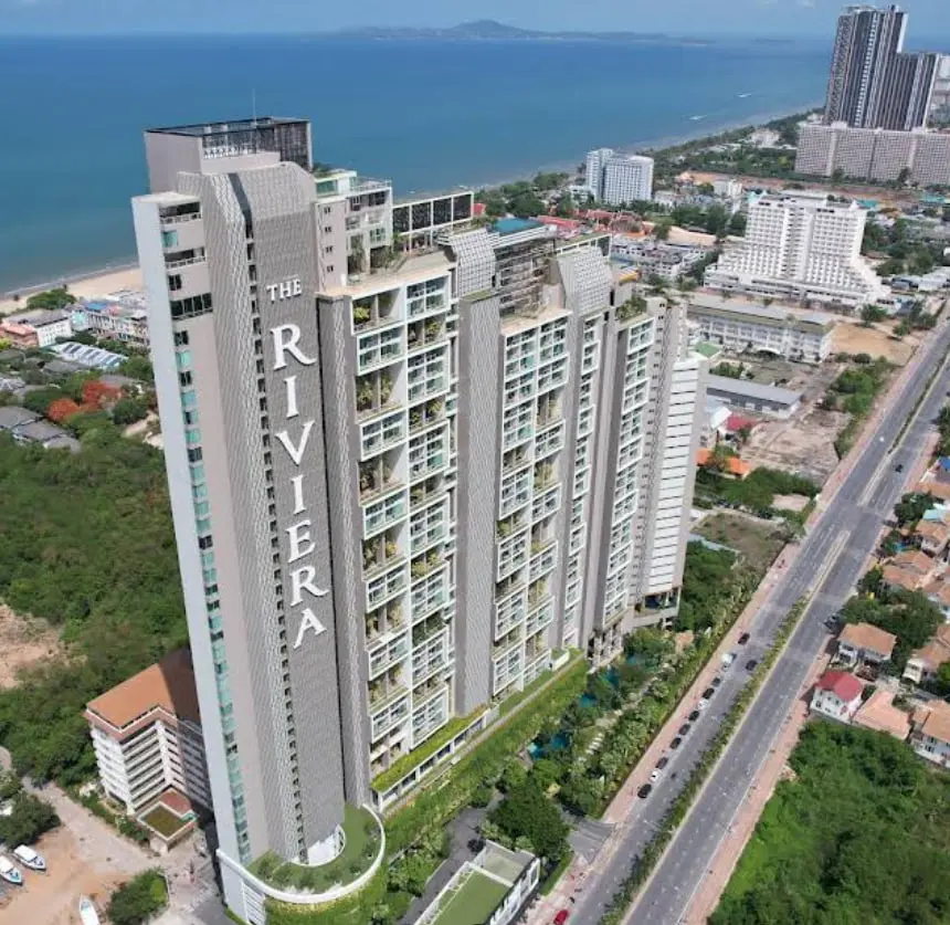 Riviera Jomtien, 1 BR 36 м²